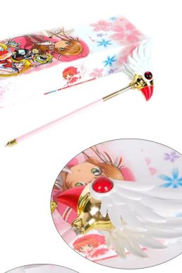 Gậy Mỏ Chim Thân Hồng Sakura - Cosplay Sakura Siêu Xịn Xò