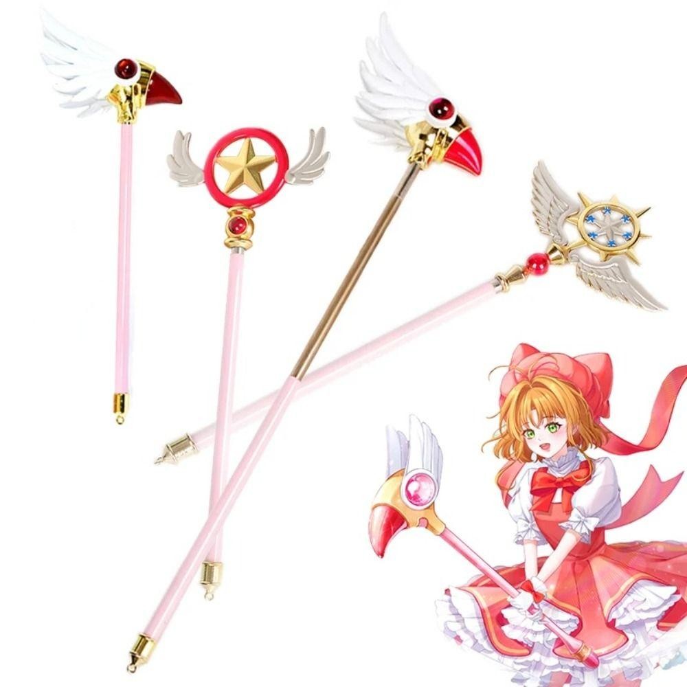 Gậy Mỏ Chim Thân Hồng Sakura - Cosplay Sakura Siêu Xịn Xò