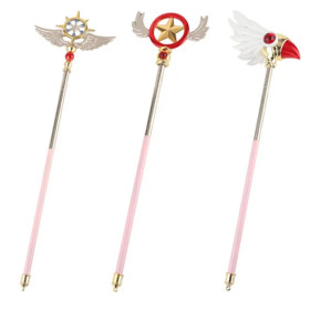 Gậy Mỏ Chim Thân Hồng Sakura - Cosplay Sakura Siêu Xịn Xò