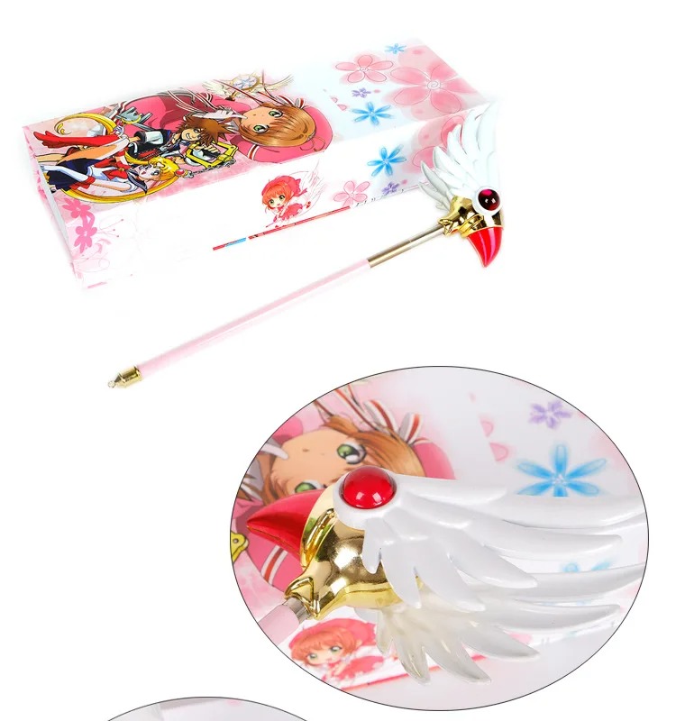 Gậy Mỏ Chim Thân Hồng Sakura - Cosplay Sakura Siêu Xịn Xò