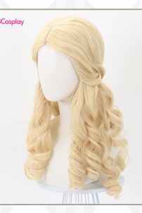 Tóc Giả Nữ Quý Tộc - Tóc Xoăn Vàng