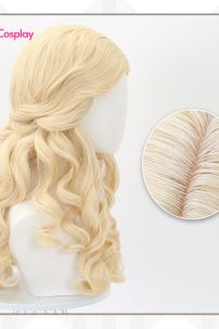 Tóc Giả Nữ Quý Tộc - Tóc Xoăn Vàng