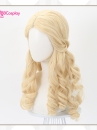 Tóc Giả Nữ Quý Tộc - Tóc Xoăn Vàng