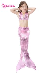 Trang Phục Tiên Cá Trẻ Em - Màu Hồng Nhạt