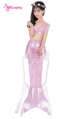 Đồ Tiên Cá Trẻ Em - Màu Hồng Nhạt