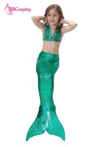Trang Phục Tiên Cá Trẻ Em - Màu Xanh Lá