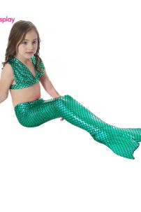 Trang Phục Tiên Cá Trẻ Em - Màu Xanh Lá