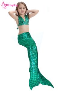 Trang Phục Tiên Cá Trẻ Em - Màu Xanh Lá