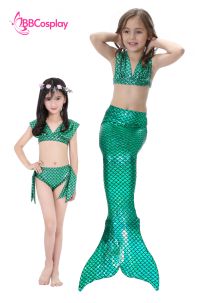 Trang Phục Tiên Cá Trẻ Em - Màu Xanh Lá