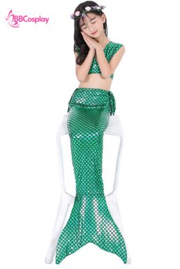 Đồ Tiên Cá Trẻ Em - Màu Xanh Lá