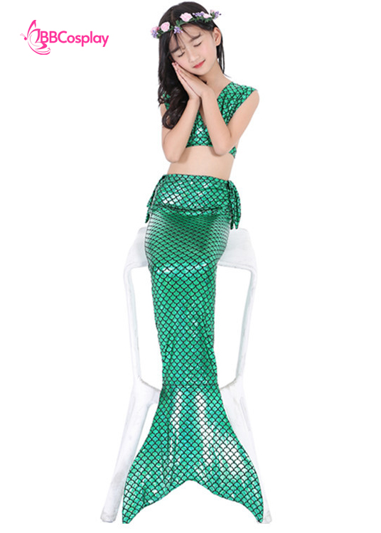 Đồ Tiên Cá Trẻ Em - Màu Xanh Lá