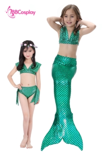 Đồ Tiên Cá Trẻ Em - Màu Xanh Lá