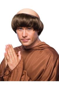 Tóc Giả Đầu Trọc Kiểu Tu Sĩ - Monk Wig