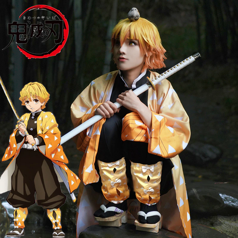 Áo Choàng Agatsuma Zenitsu - Kimetsu No Yaiba