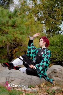 Áo Khoác Kamado Tanjiro - Kimetsu No Yaiba