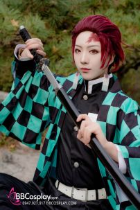 Áo Khoác Kamado Tanjiro - Kimetsu No Yaiba