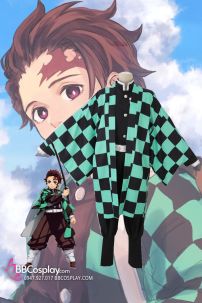Áo Khoác Kamado Tanjiro - Kimetsu No Yaiba