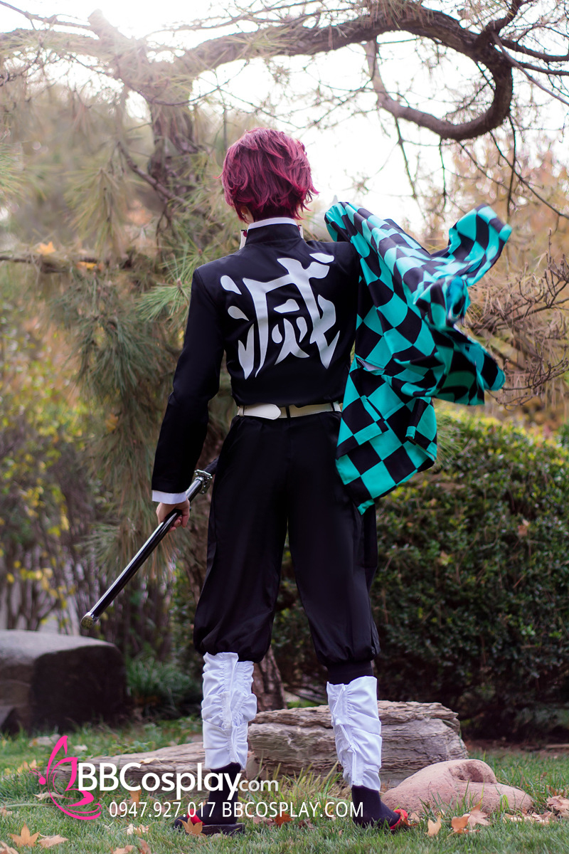 Áo Khoác Kamado Tanjiro - Kimetsu No Yaiba