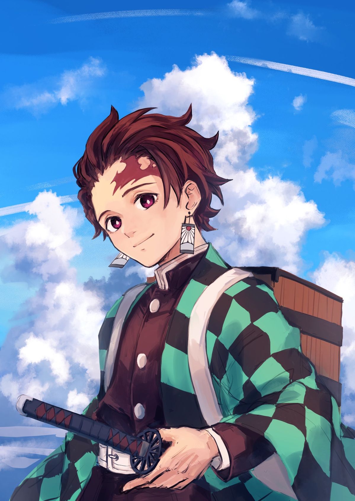 Áo Khoác Kamado Tanjiro - Kimetsu No Yaiba