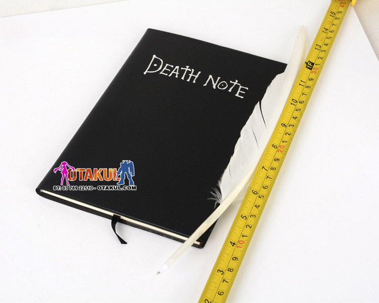 Sổ Tay Death Note Lớn - Cuốn Sổ Tử Thần Lớn Có Hộp Tặng Kèm Bút Lông Và Bookmark