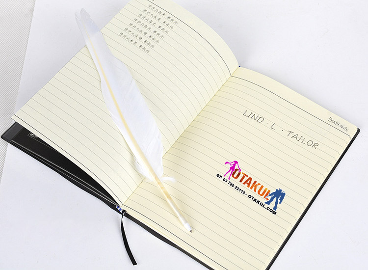 Sổ Tay Death Note Lớn - Cuốn Sổ Tử Thần Lớn Có Hộp Tặng Kèm Bút Lông Và Bookmark