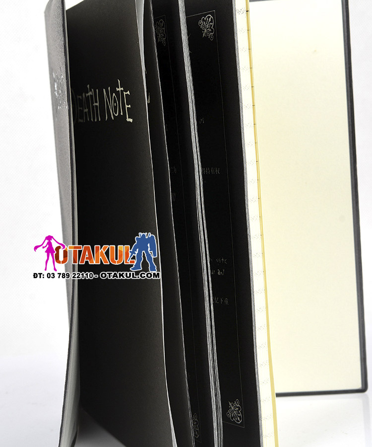 Sổ Tay Death Note Lớn - Cuốn Sổ Tử Thần Lớn Có Hộp Tặng Kèm Bút Lông Và Bookmark