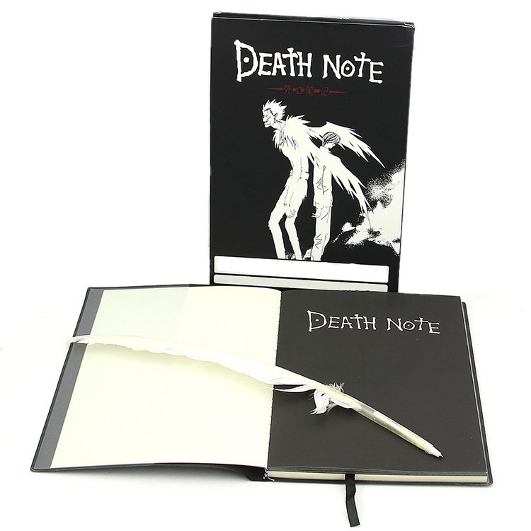 Sổ Tay Death Note Lớn - Cuốn Sổ Tử Thần Lớn Có Hộp Tặng Kèm Bút Lông Và Bookmark
