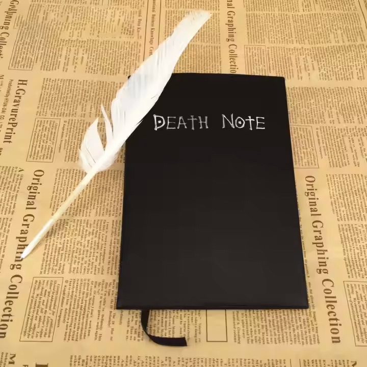Sổ Tay Death Note Lớn - Cuốn Sổ Tử Thần Lớn Có Hộp Tặng Kèm Bút Lông Và Bookmark