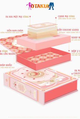 Bộ Bài Clow Của Penta Studio Phát Hành 50 Thẻ Mạ Vàng Cạnh