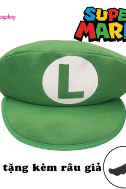 Nón Super Mario Xanh Lá - Luigi