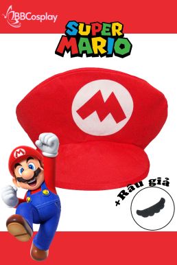 Nón Super Mario Đỏ - Mario