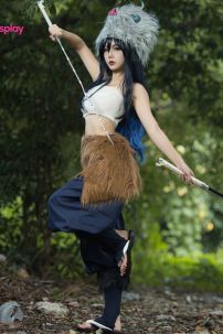 Trang Phục Cosplay Hashibira Inosuke Phiên Bản Nữ - Kimetsu No Yaiba