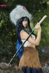 Trang Phục Cosplay Hashibira Inosuke Phiên Bản Nữ - Kimetsu No Yaiba