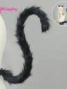 Bộ Phụ Kiện Hoá Trang Tai Và Đuôi Mèo - Màu Đen