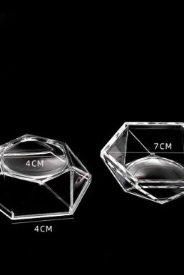 Đế Nhựa Trưng Bày Vật Phẩm - Chất Liệu Nhựa PVC Cao Cấp Trong Suốt - Loại Nhỏ