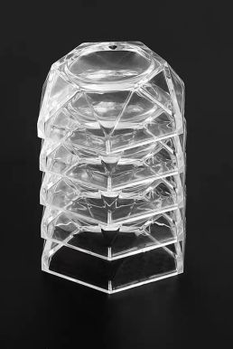 Đế Nhựa Trưng Bày Vật Phẩm - Chất Liệu Nhựa PVC Cao Cấp Trong Suốt - Loại Nhỏ