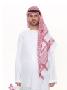 Trang Phục Truyền Thống Của UAE - Khăn Đội Đầu Đỏ