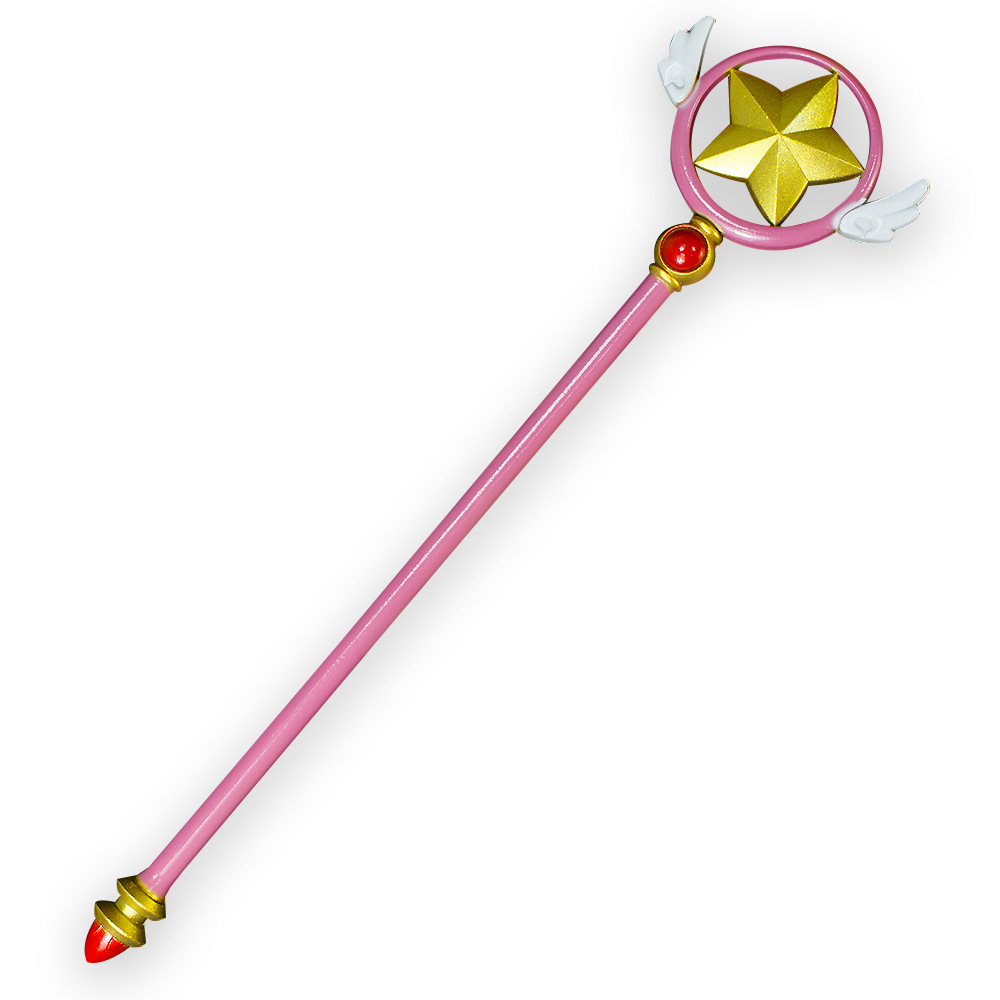 (Hàng Mới 2025) Bộ Gậy Phép Thuật Sakura 22Cm - Gậy Sakura Mỏ Chim 22Cm