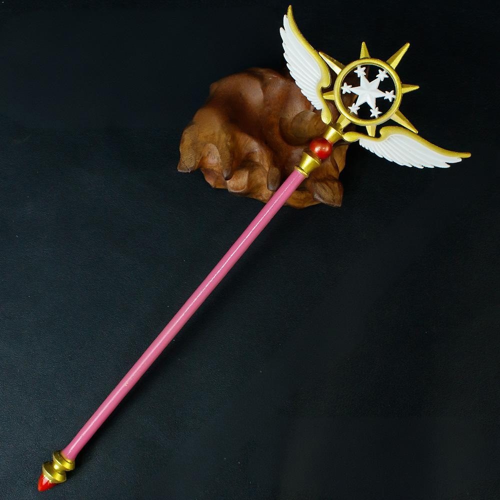 (Hàng Mới 2025) Bộ Gậy Phép Thuật Sakura 22Cm - Gậy Sakura Mộng Trượng 22Cm