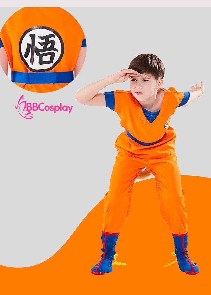 Trang Phục Son Goku Trẻ Em