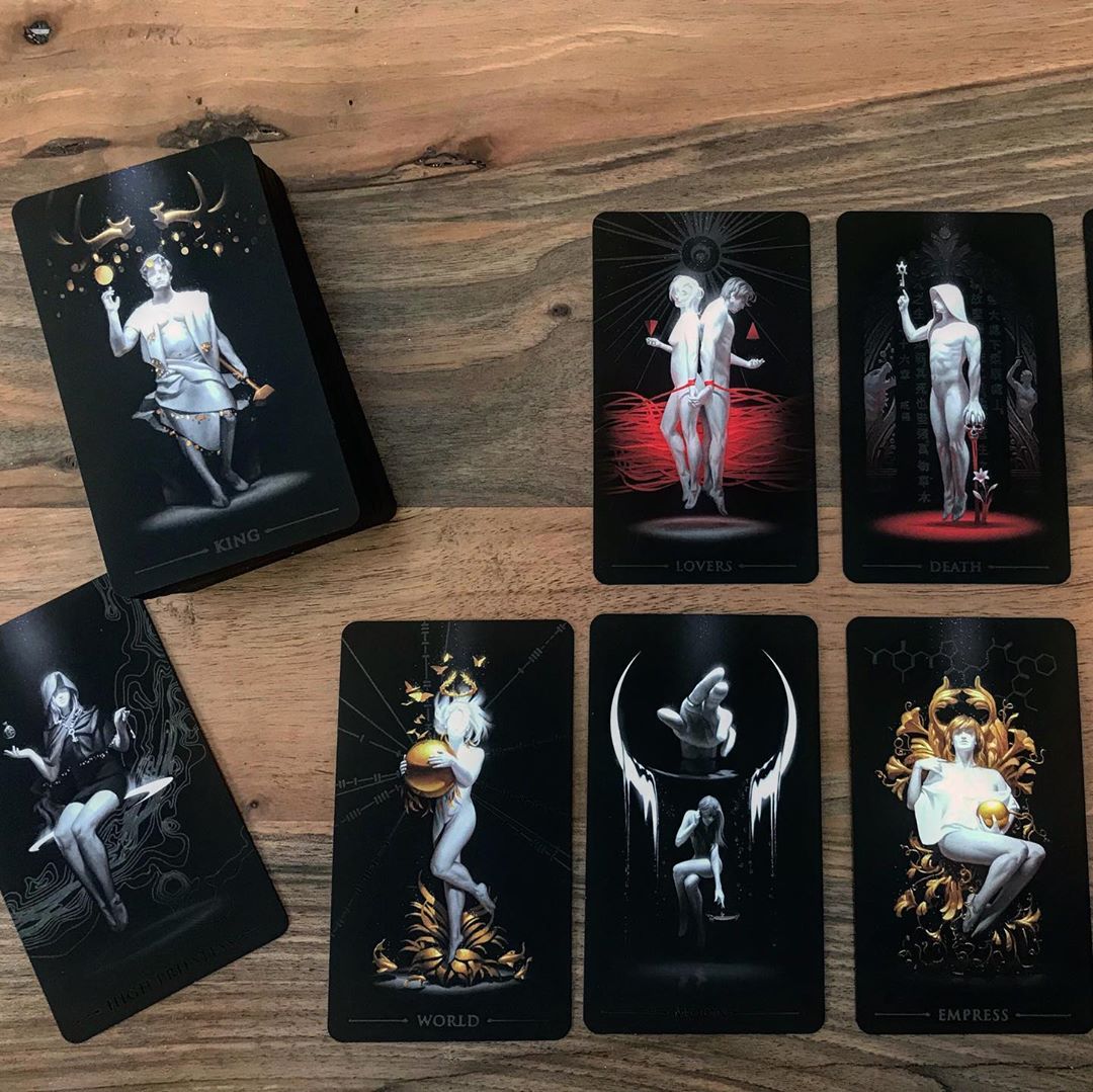 Bài Bài True Black Tarot - Bộ Bài Tarot Huyền Bí