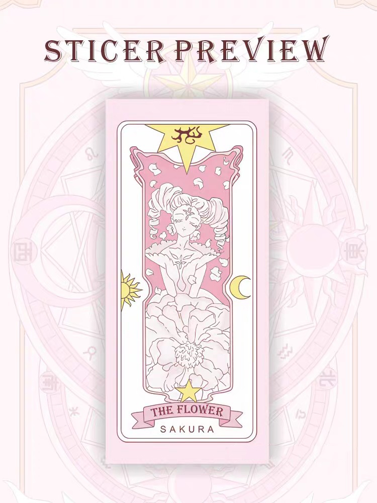 Bộ Sticker Sakura Siêu To Khủng Lồ - Triệu Tập Phép Thuật