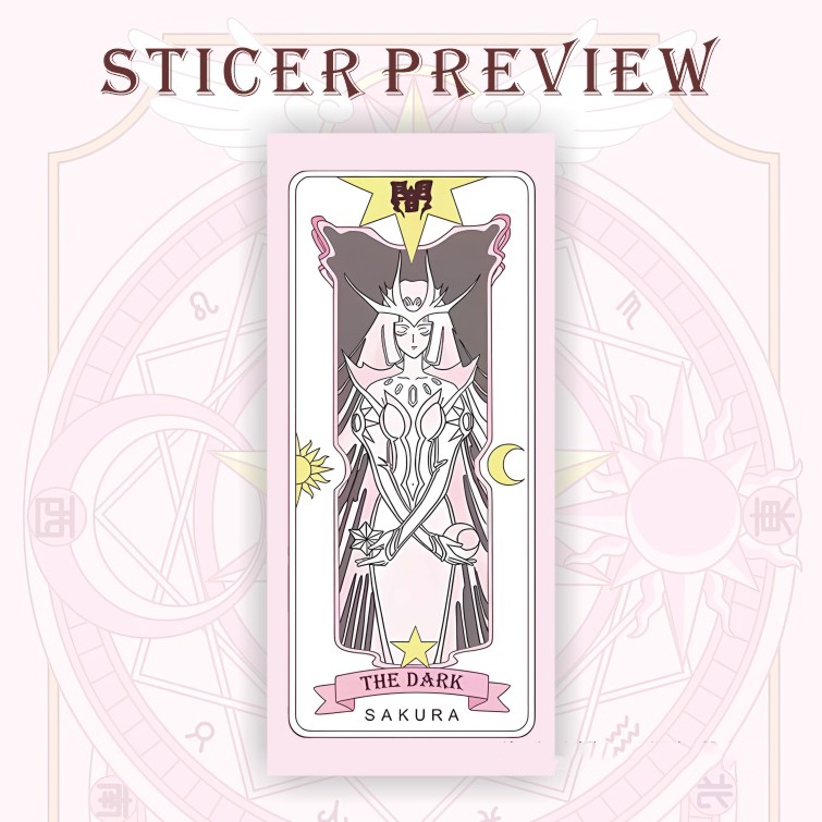 Bộ Sticker Sakura Siêu To Khủng Lồ - Triệu Tập Phép Thuật