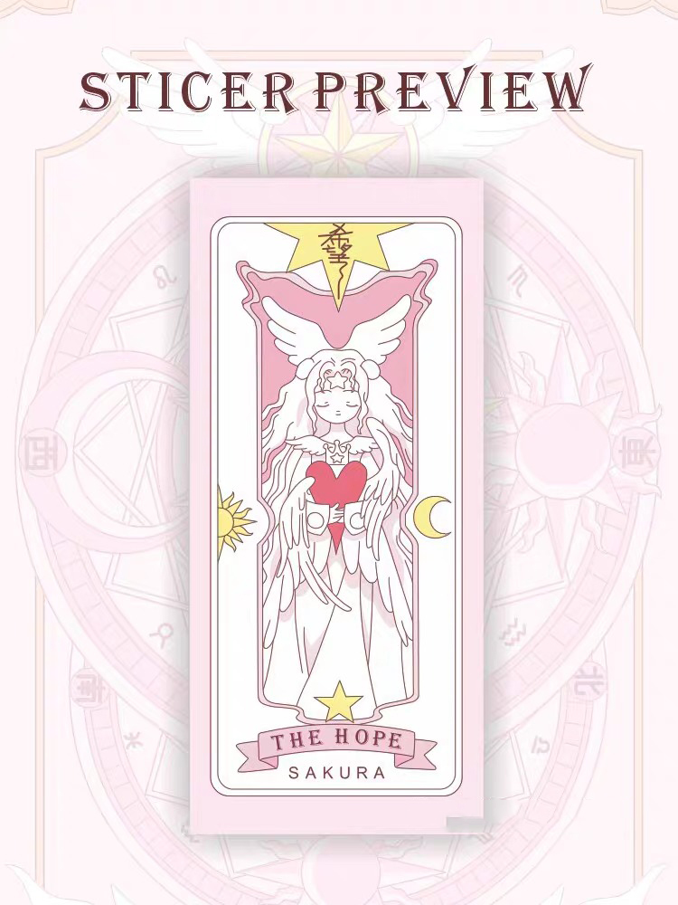 Bộ Sticker Sakura Siêu To Khủng Lồ - Triệu Tập Phép Thuật