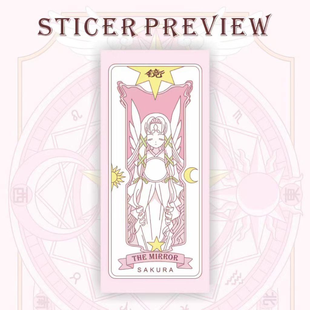 Bộ Sticker Sakura Siêu To Khủng Lồ - Triệu Tập Phép Thuật