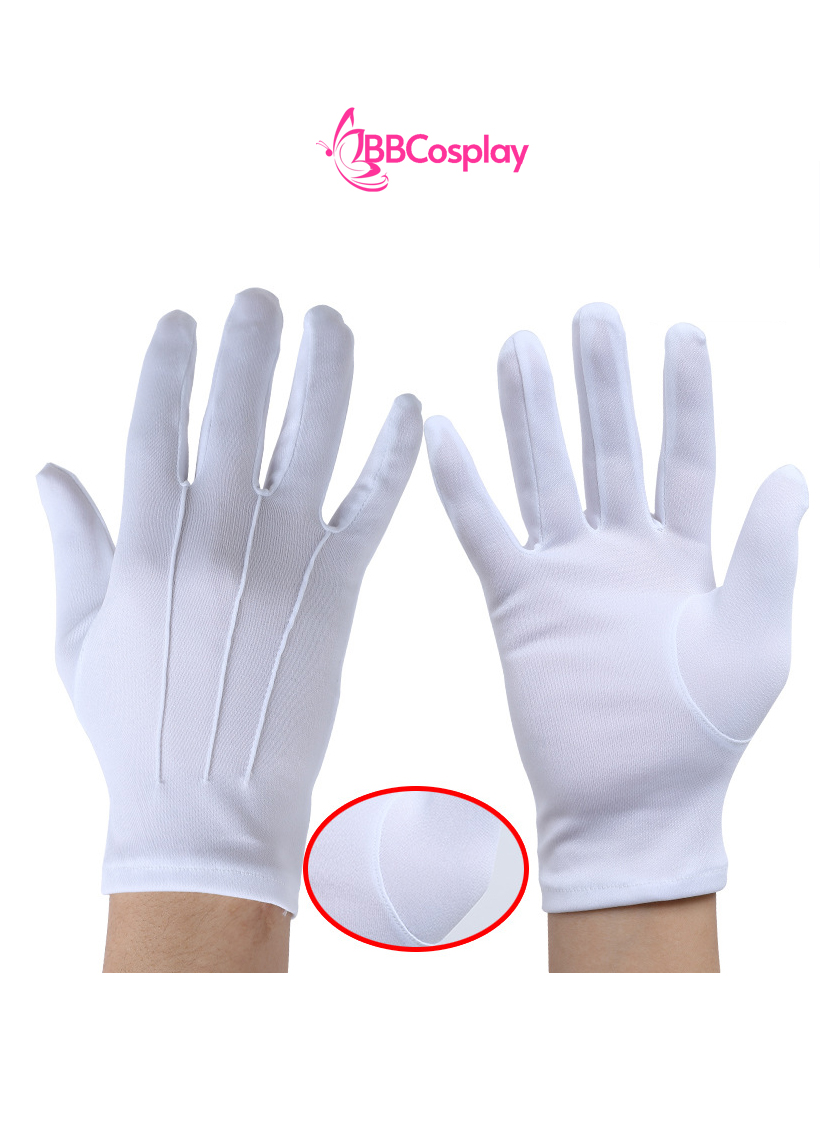 Găng Tay Trắng Quản Gia - Găng Tay Trắng Quý Tộc