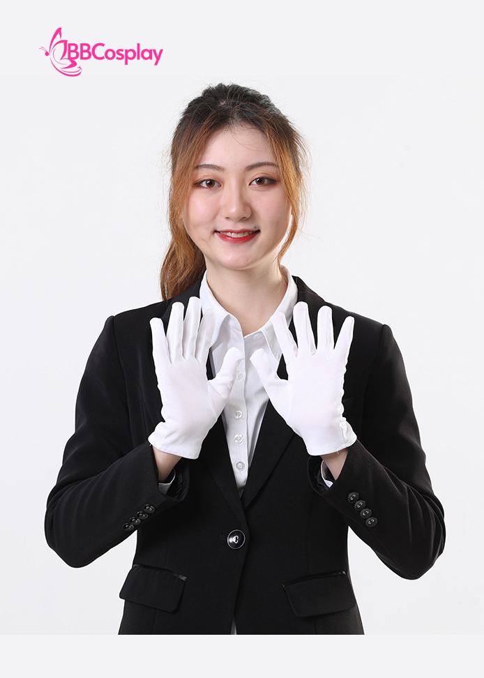 Găng Tay Trắng Quản Gia - Găng Tay Trắng Quý Tộc