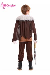 Đồ Viking Trẻ Em - Màu Nâu