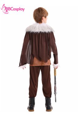 Trang Phục Viking Trẻ Em - Màu Nâu