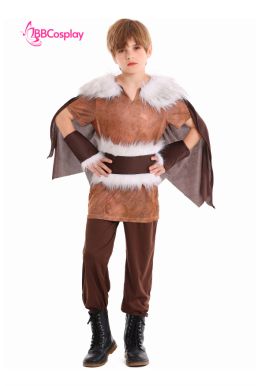 Trang Phục Viking Trẻ Em - Màu Nâu